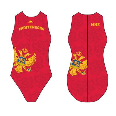 مایو واترپولو زنانه توربو MONTENEGRO
