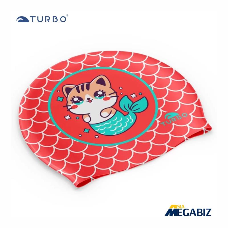 کلاه شنا توربو  Kitty Mermaid